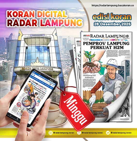 Radar Lampung Minggu 28 Desember 2025