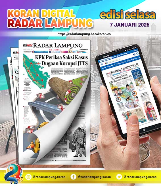 Koran Radar Lampung 7 Januari 2025