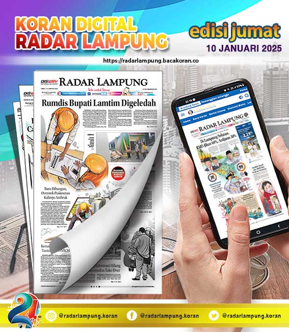 Koran Radar Lampung 10 Januari 2025