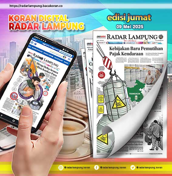 Koran Radar Lampung 9 Mei 2025