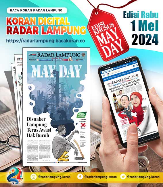 Koran Radar Lampung 1 Mei 2024