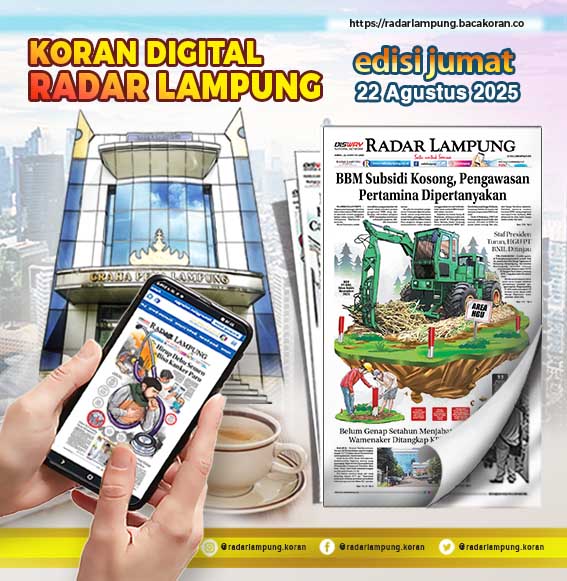 Koran Radar Lampung 22 Agustus 2025
