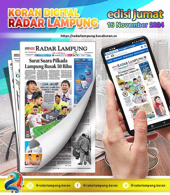 Koran Radar Lampung 15 November 2024