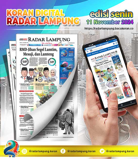 Koran Radar Lampung 11 November 2024