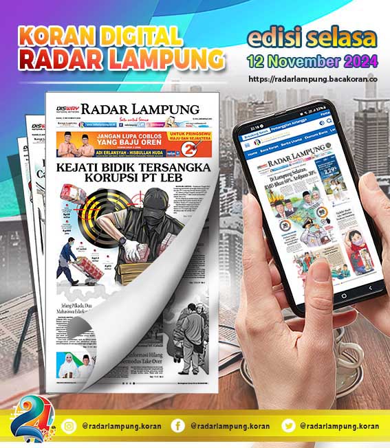 Koran Radar Lampung 13 November 2024