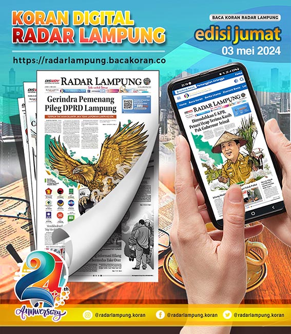 Koran Radar Lampung 3 Mei 2024