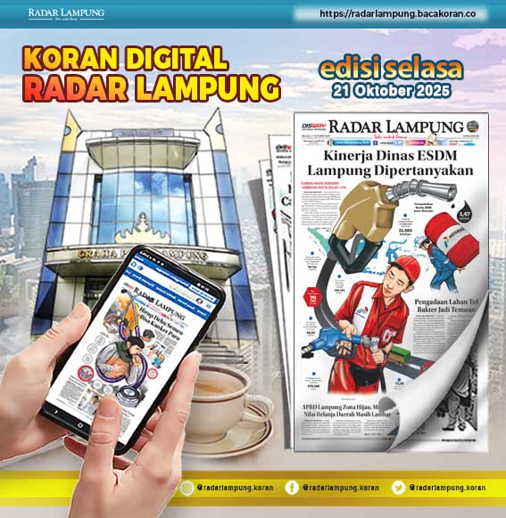 Radar Lampung 21 Oktober 2025