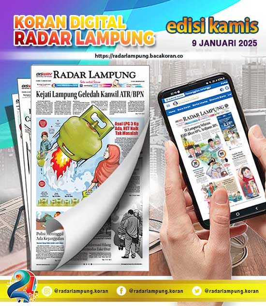 Koran Radar Lampung 9 Januari 2025