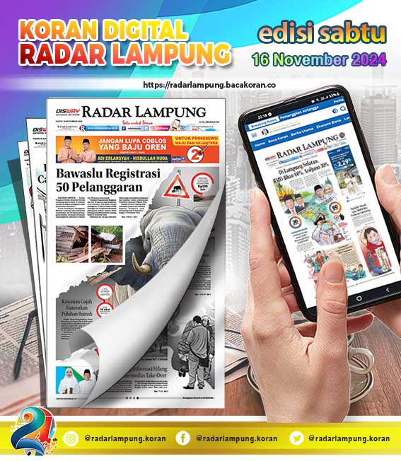 Koran Radar Lampung 16 November 2024