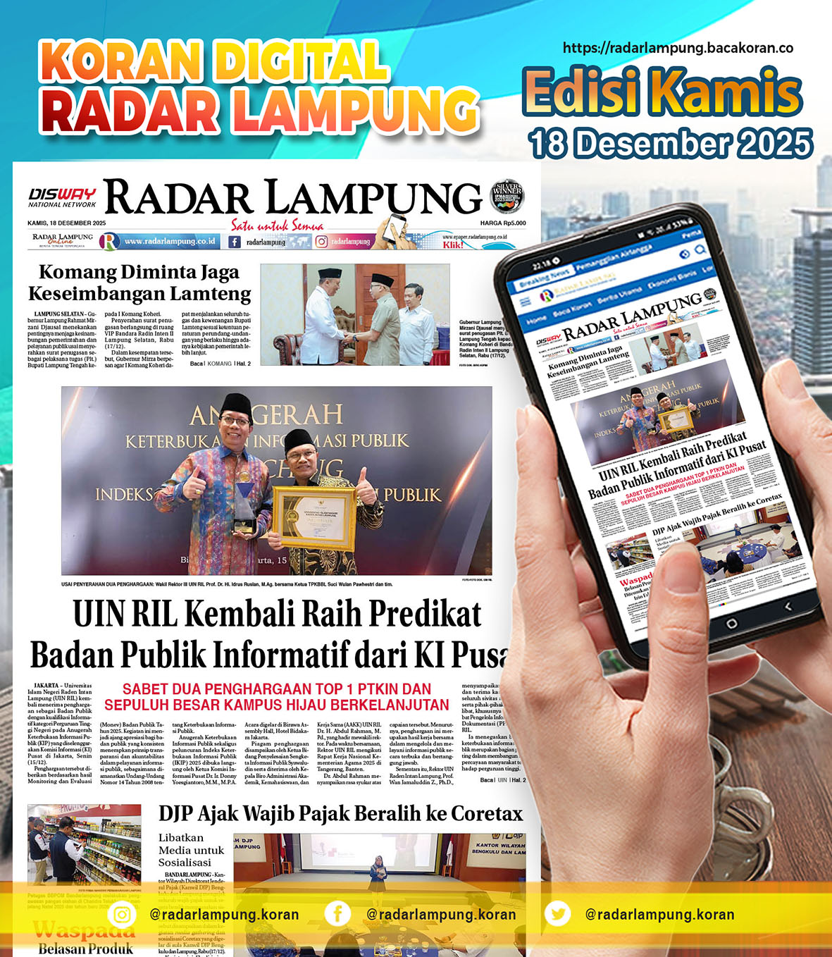 Radar Lampung 18 Desember 2025