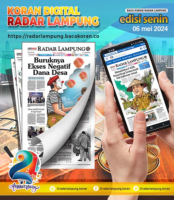 Koran Radar Lampung 6 Mei 2024