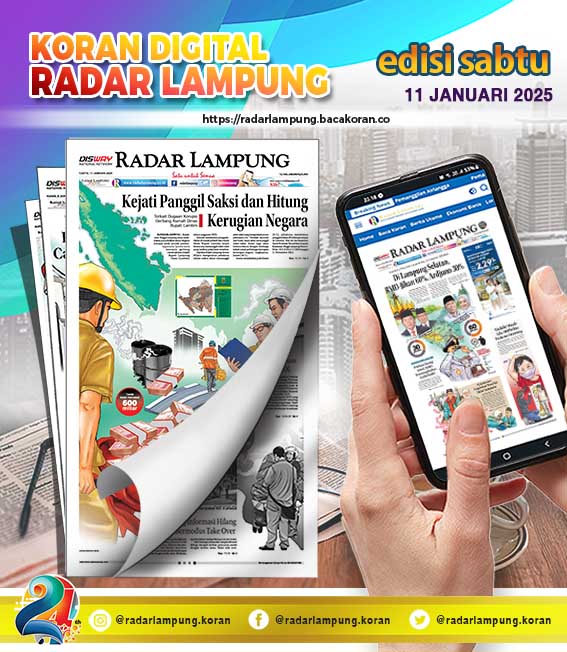 Koran Radar Lampung 11 Januari 2025