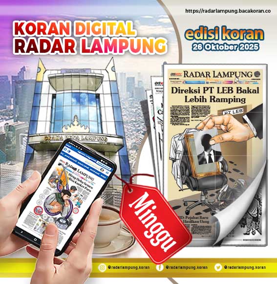 Radar Lampung Minggu 26 Oktober 2025