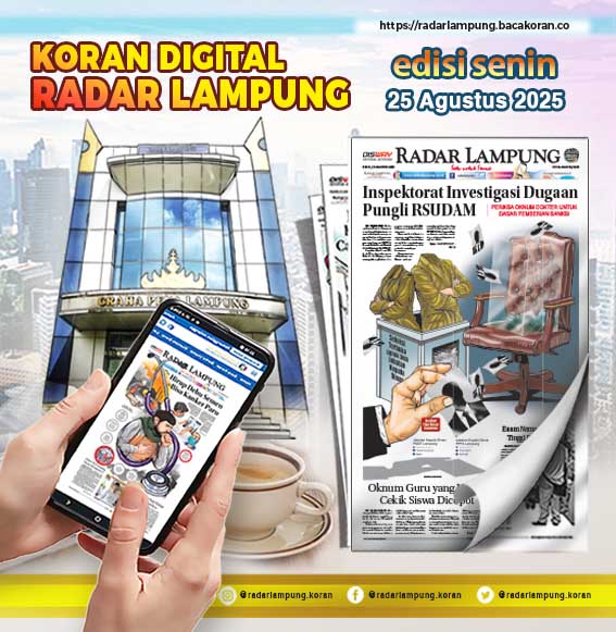 Koran Radar Lampung 25 Agustus 2025