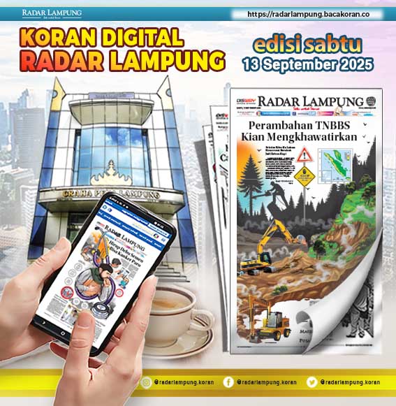 Koran Radar Lampung 13 September 2025
