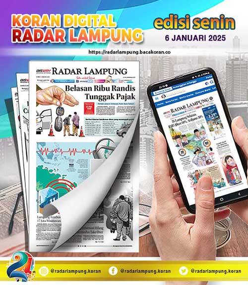 Koran Radar Lampung 6 Januari 2025