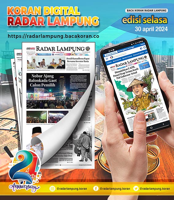 Koran Radar Lampung 30 April 2024