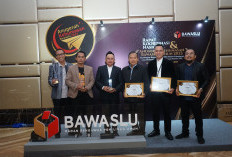  Humas Bawaslu Lampung Sabet Tiga Penghargaan dari Bawaslu RI 