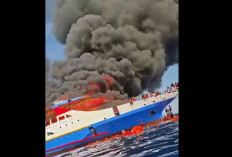  KM Becelona V Terbakar, 280 Penumpang Terombang-Ambing di Laut