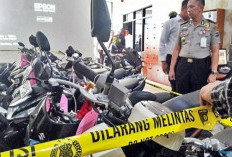 Ratusan Motor Curian Diamankan, Ada Keterlibatan Oknum Anggota TNI-AD