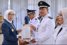Bupati Waykanan Lantik Kepala Kampung PAW dan Penjabat Kakam di Tiga Kecamatan