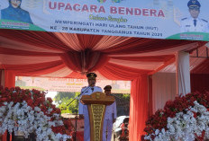 HUT Ke-28 Tanggamus, Bupati Ajak Terapkan Budaya Kerja Jalan Lurus 