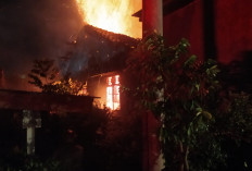 Diduga Korsleting Listrik, Rumah di Kedaton Terbakar, Kerugian Capai Rp75 Juta