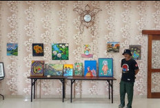 37 Perupa Lampung Gelar Pameran dan Bazar Lukisan