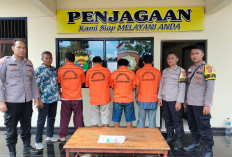 Empat Pria di Lampung Timur Kepergok Main Judi Leng