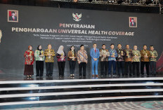 Pemkot Bandarlampung Raih Penghargaan UHC dan Ekonomi dari Pemerintah Pusat