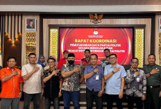 KPU Way Kanan Gelar Rakor Pemutakhiran Data Parpol Bersama Seluruh Partai Politik