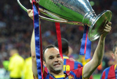 Legenda Barcelona Andres Iniesta Putuskan Pensiun 