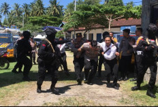 Polda Lampung Gelar Pengamanan Antisipasi Kejahatan WSL Krui Pro 2024