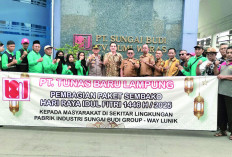 CV Bumi Waras - PT TBL Bagikan 2.000 Paket Sembako Idul Fitri 2025