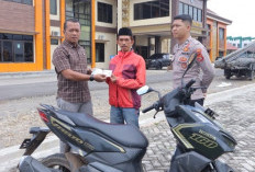 Motor Hilang Telah Kembali Pelaku Melarikan Diri 