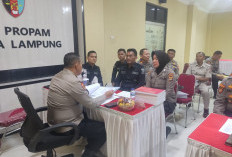 Mabes Polri Awasi Operasi Mantap Brata di Lampung