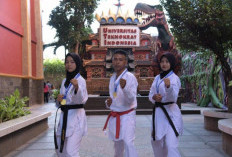 Performa Mengesankan dan Konsisten, Karateka Teknokrat Borong Tiga Medali Emas
