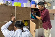 Lapas Narkotika Kelas IIA Bandar Lampung Razia Kamar Narapidana 