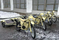  Kalashnikov Ikut Perang Motor Listrik dengan IZH-Enduro