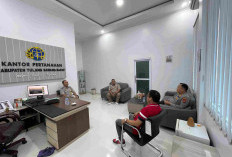 Kapolres Tubaba Audiensi dengan Kepala BPN