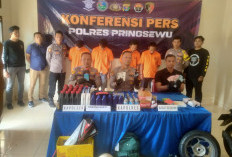 Curi Rp96 Juta dan Dua Ponsel, Pemuda Bertato di Pringsewu Ditangkap
