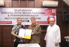 PTS di Lampung Beri Beasiswa kepada Pemuda Palestina