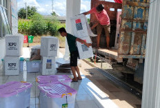 Jelang Pilkada, KPU Mesuji Petakan Distribusi Logistik Melalui Jalur Sungai