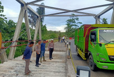 Jembatan Way Giham Diperbaiki, Kendaraan yang Boleh Melintas Maksimal 28 Ton