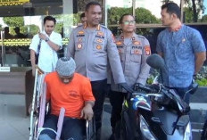 Tinggalkan Sandal di Lokasi, Pencuri Motor Asal Katibung Ditangkap Polisi