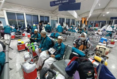 Jemaah Haji Indonesia Kembali ke Tanah Air