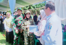  Bupati Waykanan Ayu Asalasiyah  Buka TMMD Ke-126 Kodim 0427 