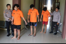 Sedang Tunggu Pembeli Sabu, Tiga Pemuda Diamankan di Area SPBU Pagelaran