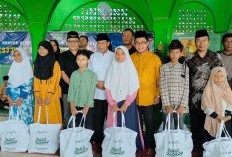 Kemenag Bandarlampung Bagikan  250 Paket Bingkisan dan 8 Sertifikat Tanah Wakaf 