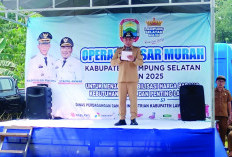 Wakil Bupati Lamsel Buka Pasar Murah di Katibung